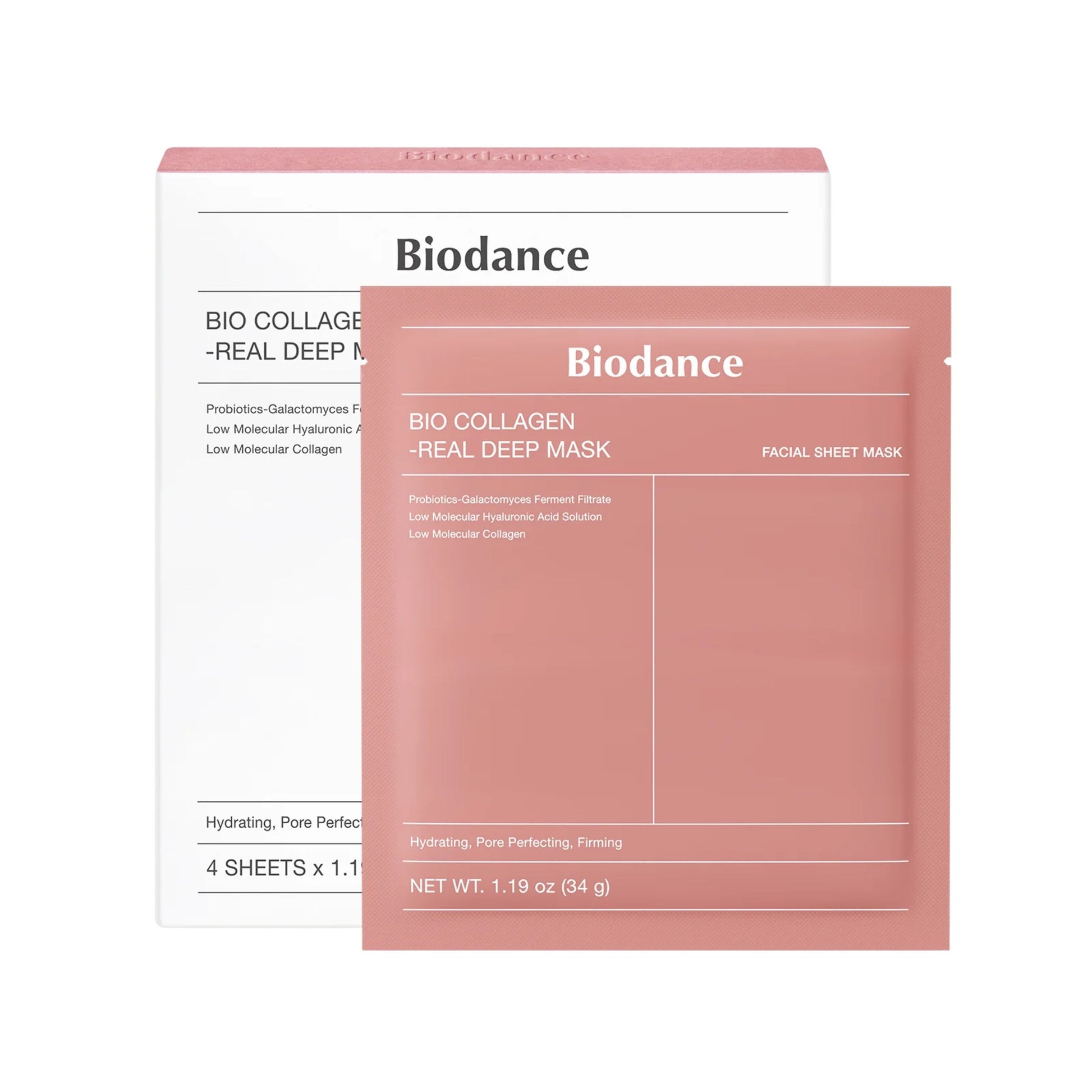 Biodance - Bio Collagen-Real Deep Mask 4pcs