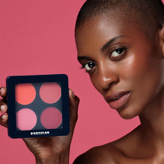 Kryolan - Cream Blush Palette 4 Colors