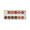 Kryolan - Dermacolor Camouflage Cream Palette 12 Colors