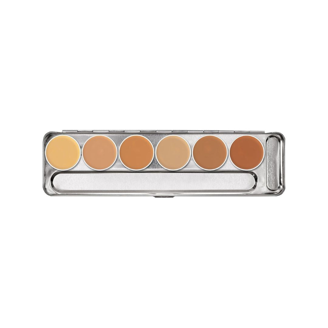 Kryolan - Dermacolor Camouflage Cream Palette 6 Colors