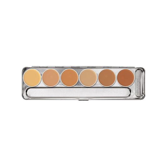 Kryolan - Dermacolor Camouflage Cream Palette 6 Colors