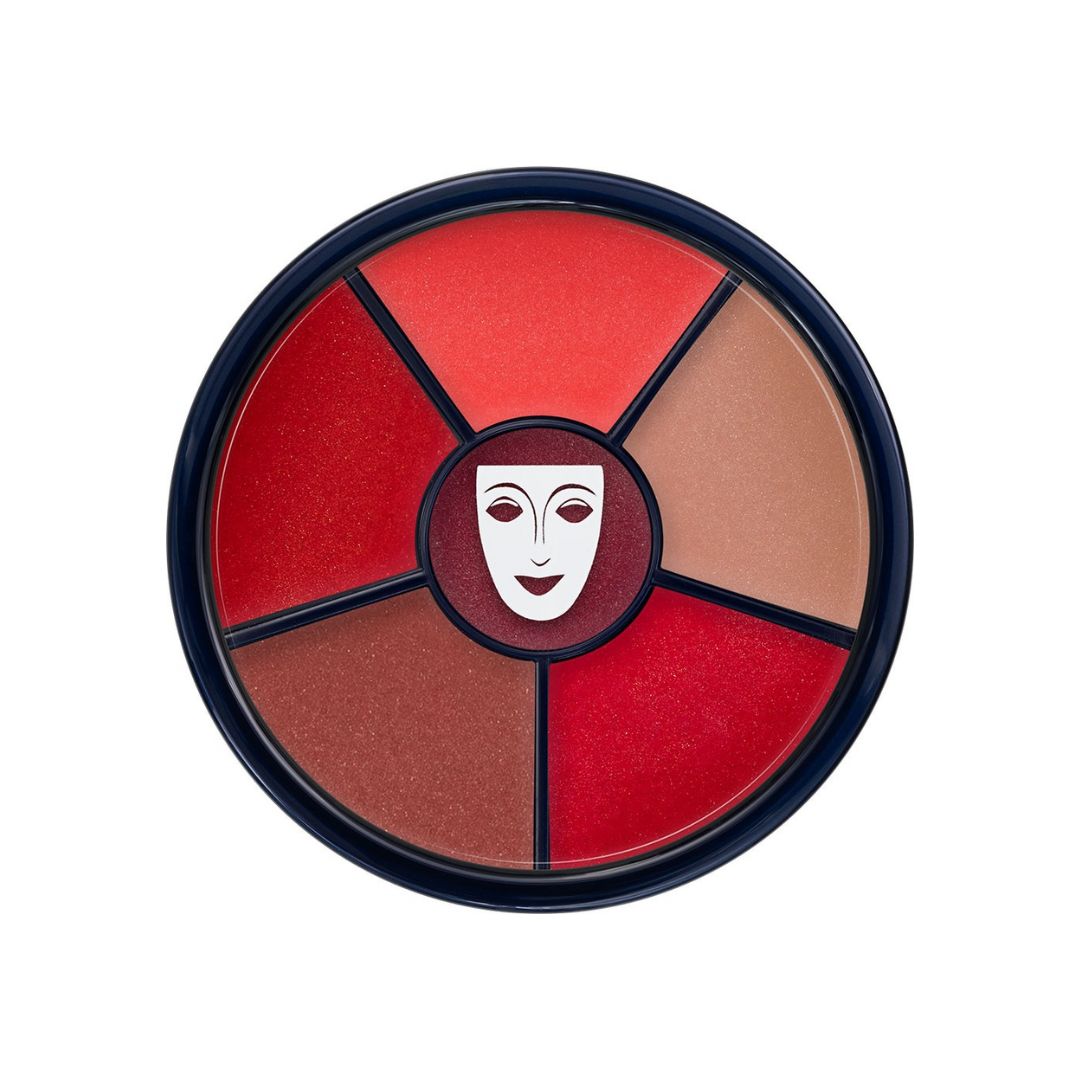 Kryolan - Lipstick Velvet Kiss Wheel 6 Colors