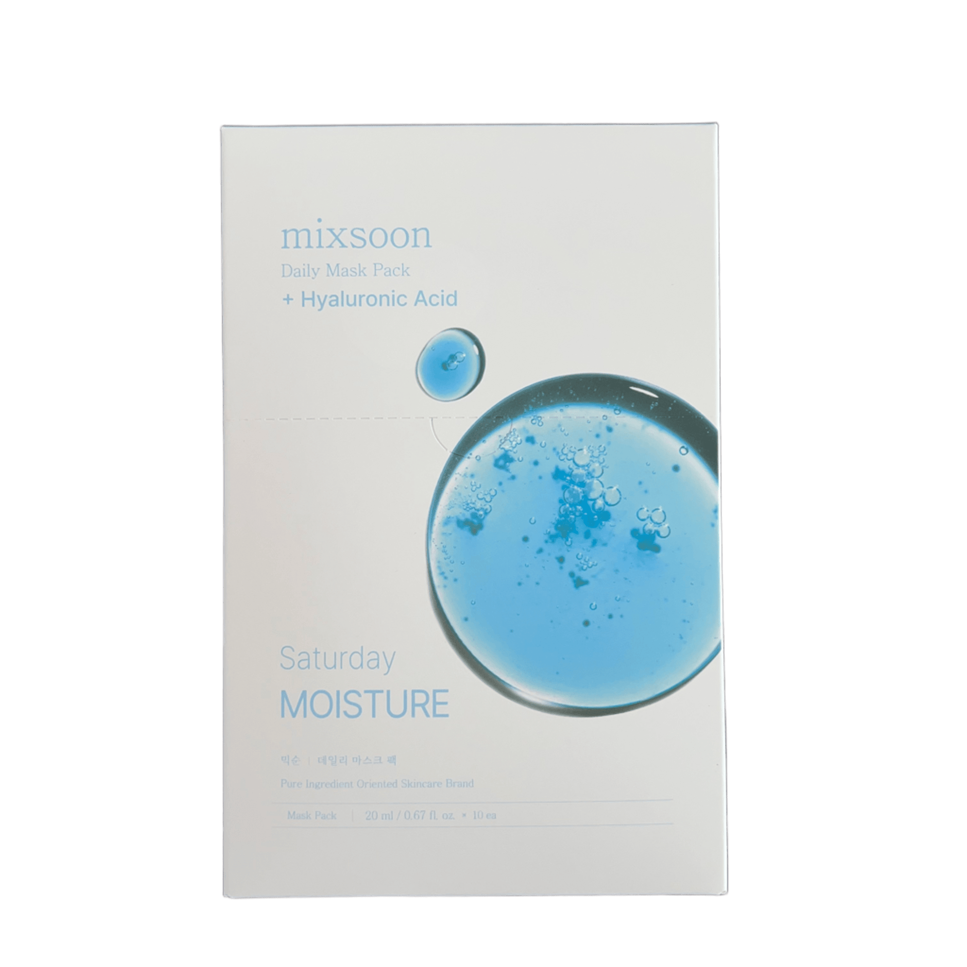 Mixsoon - Daily Mask Pack - Saturday Moisture 10pcs