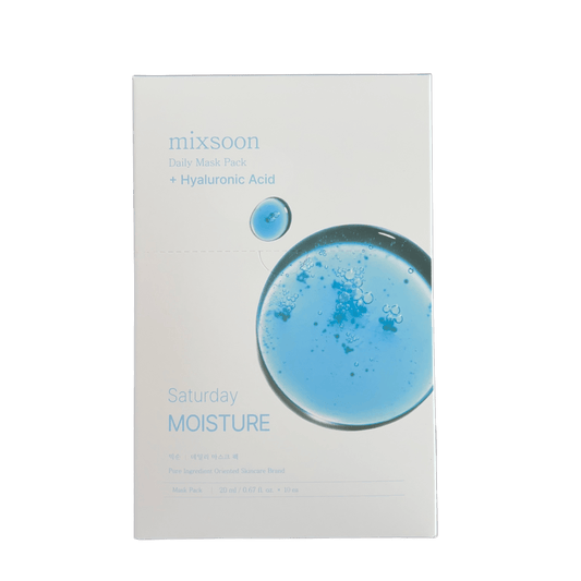 Mixsoon - Daily Mask Pack - Saturday Moisture 10pcs