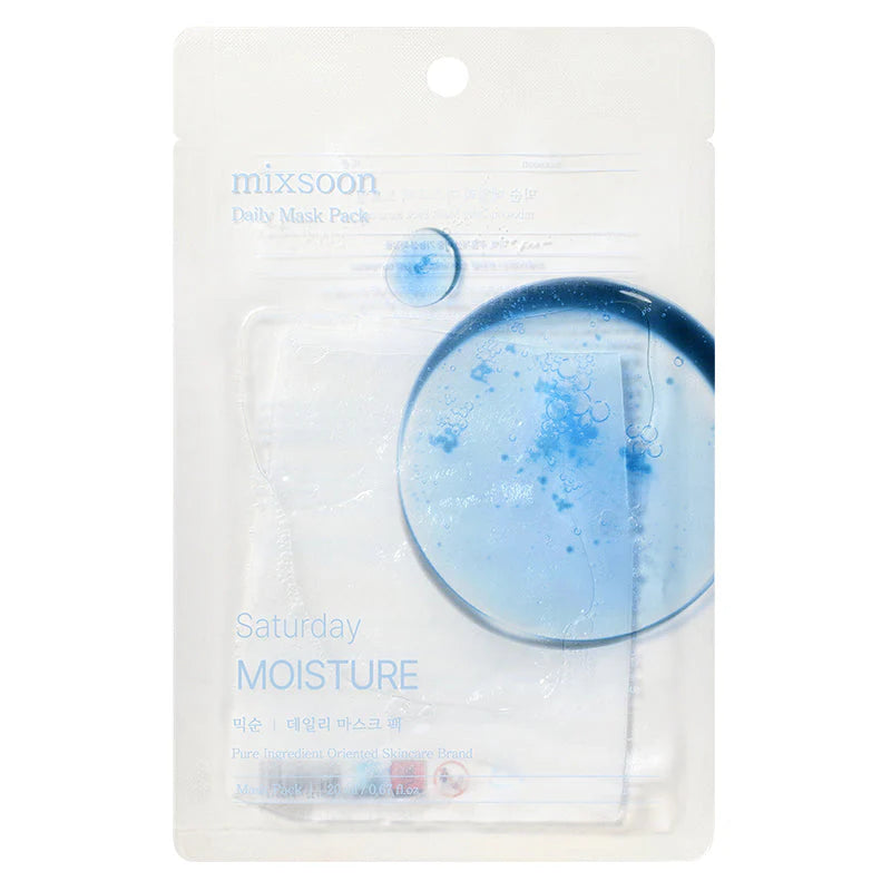 Mixsoon - Daily Mask Pack - Saturday Moisture 10pcs
