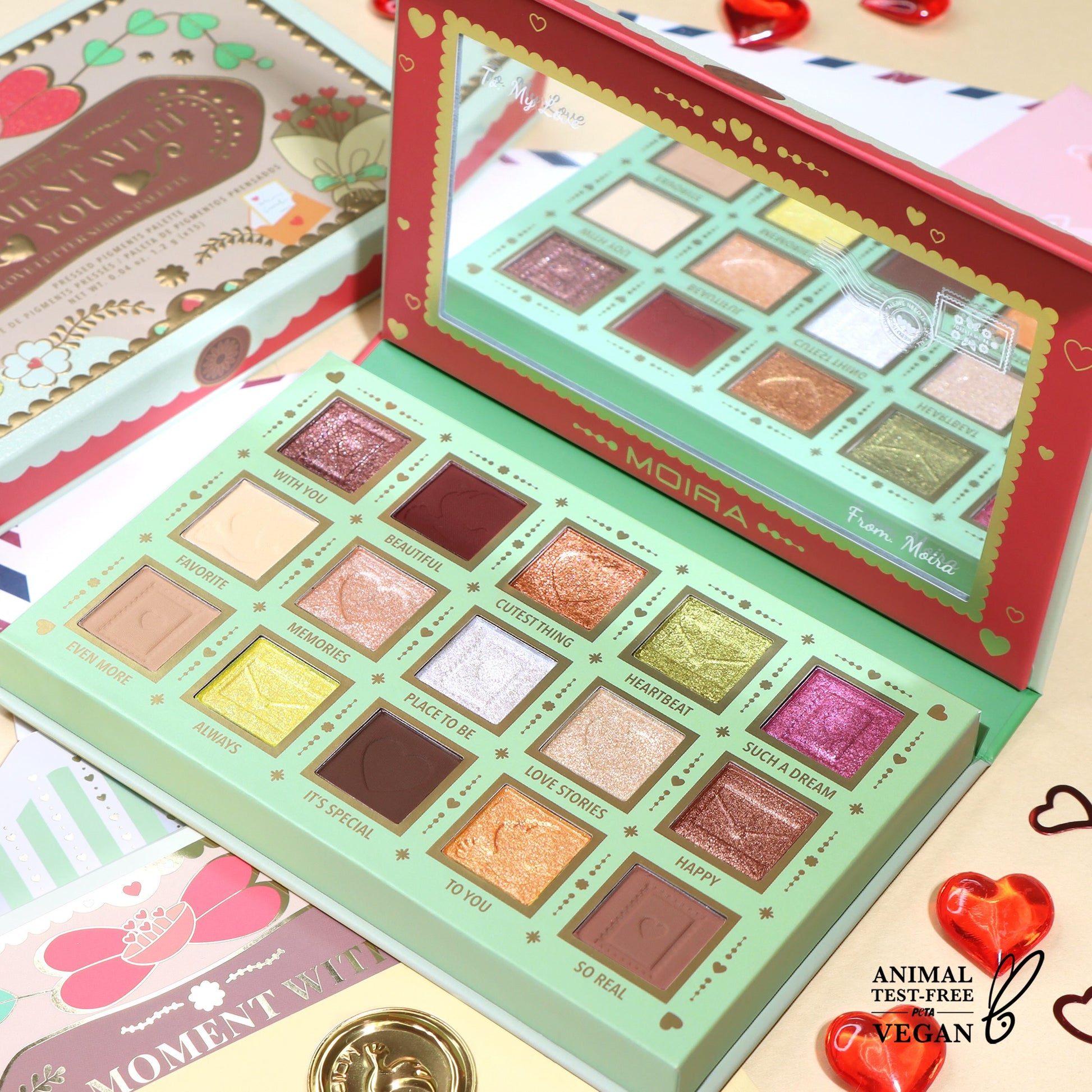 Moira Cosmetics - A Moment with You Pressed Pigment Palette